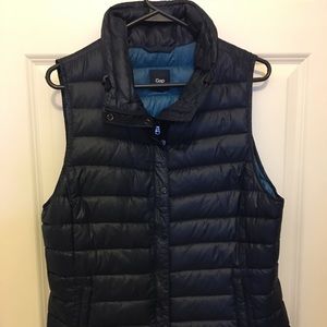 Gap Down Vest Navy blue